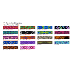 Lupine®  1'' Pattern Straps