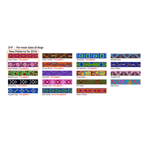 Lupine®  3/4'' Pattern Straps